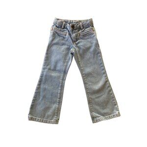 4A Bonpoint Kids' Light Wash Flare Jeans